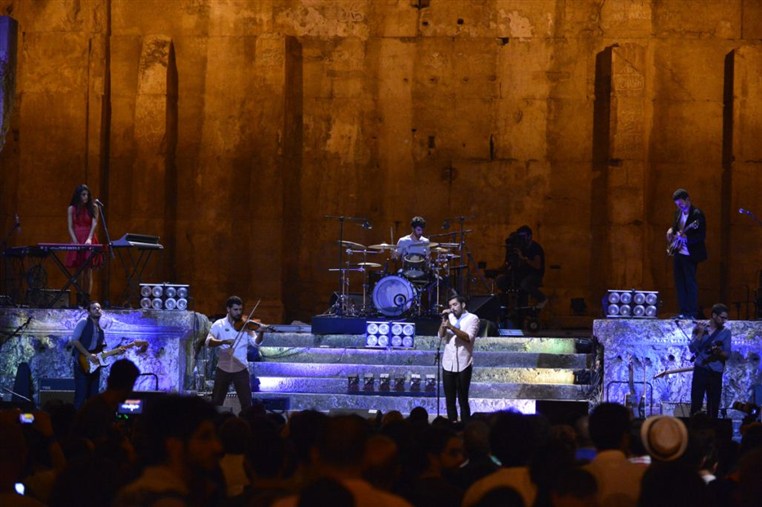 MASHROU LEILA at Baalbeck FESTIVAL